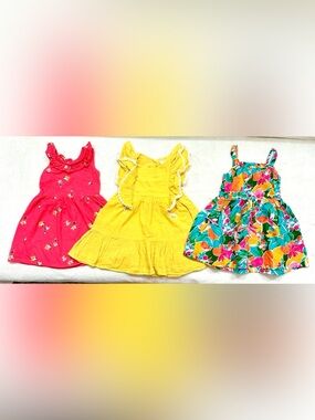 Cute Lot Girls Dresses Size 4T Years Gap,Max Studio Excellent Condition